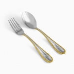 Molten Serving Set - Gold